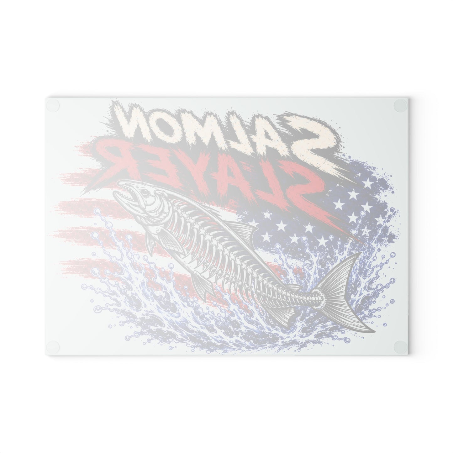 American Bones Glass Cutting Board