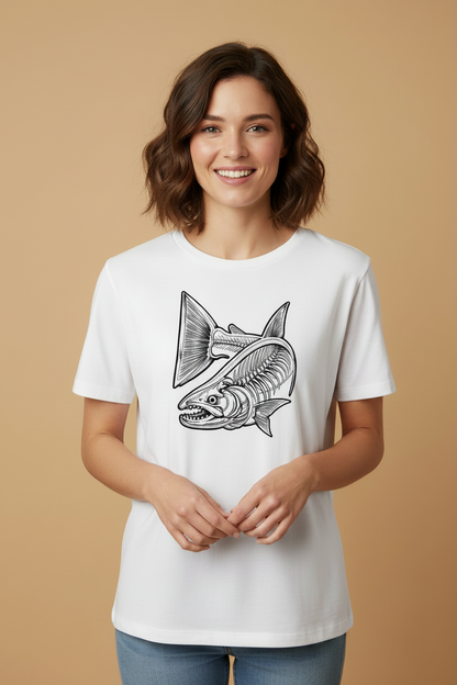 Bones Salmon Slayer Relaxed T-Shirt